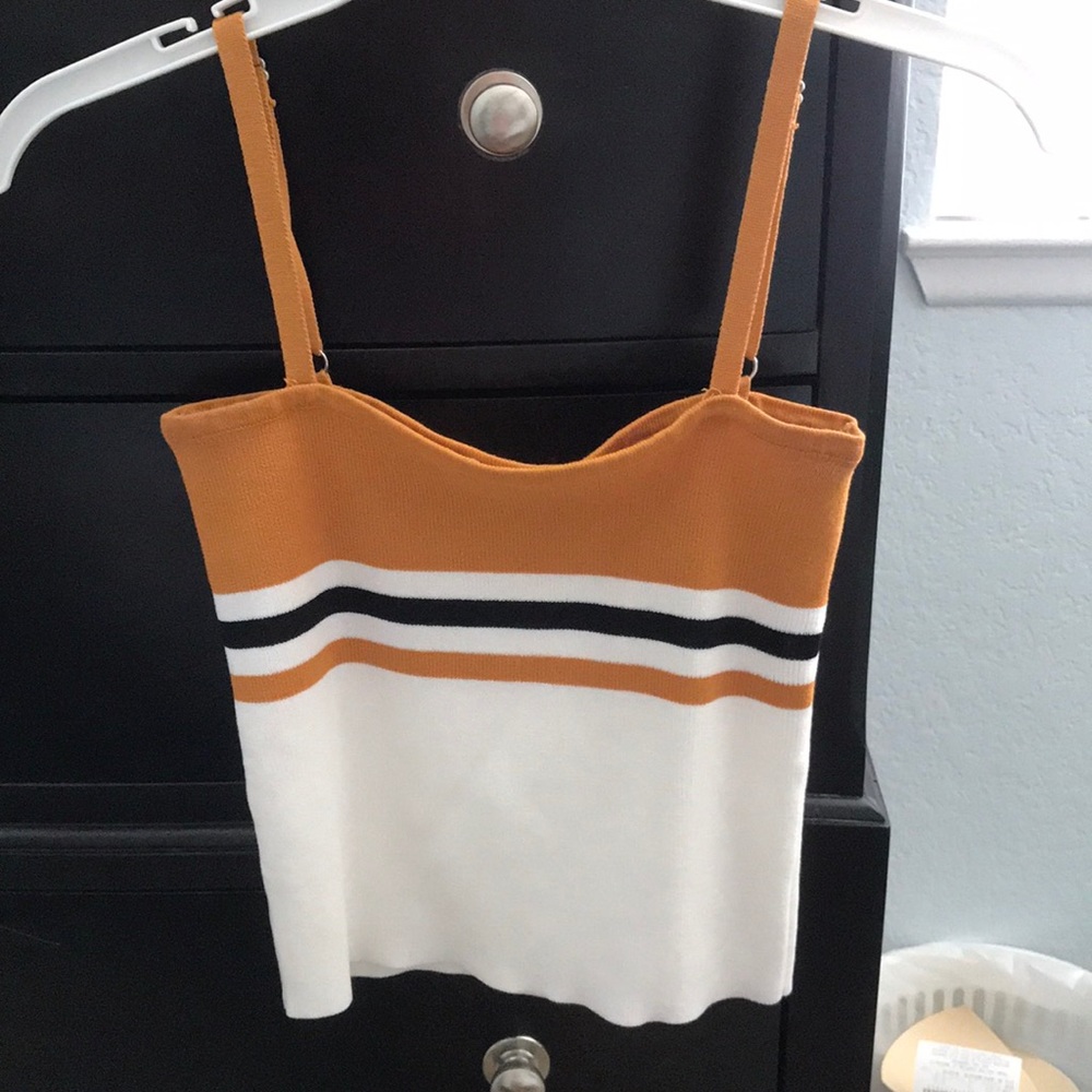 Tillys colorblock tank top